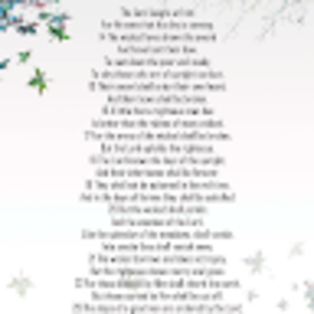 Meet your Posher, Psalm 37